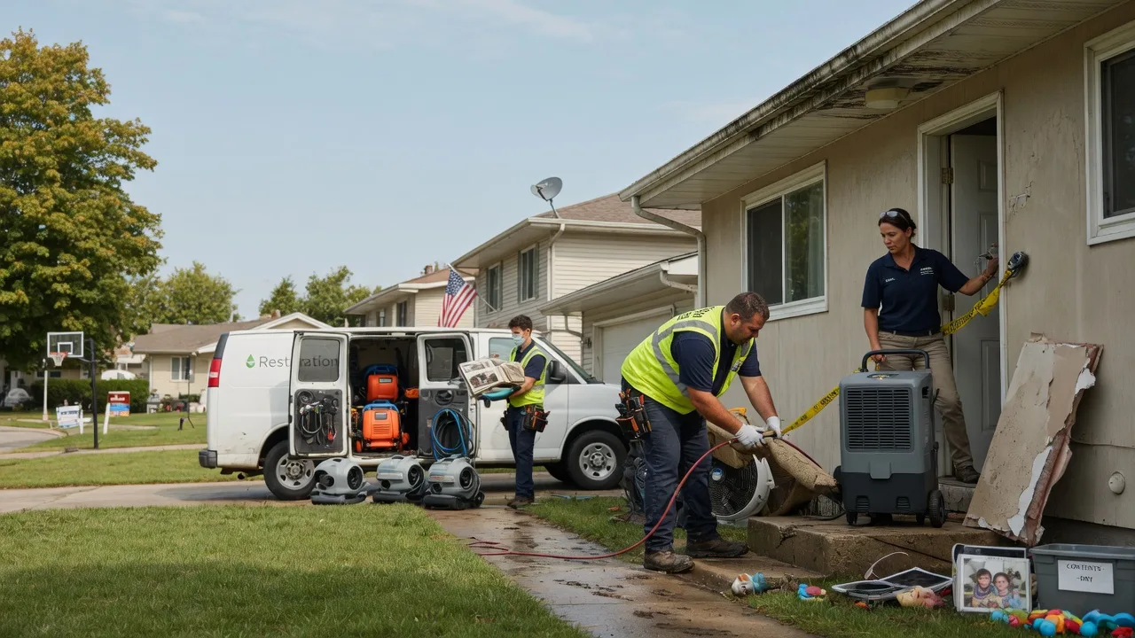 Water Damage Restoration in Prairieburg, IA near me